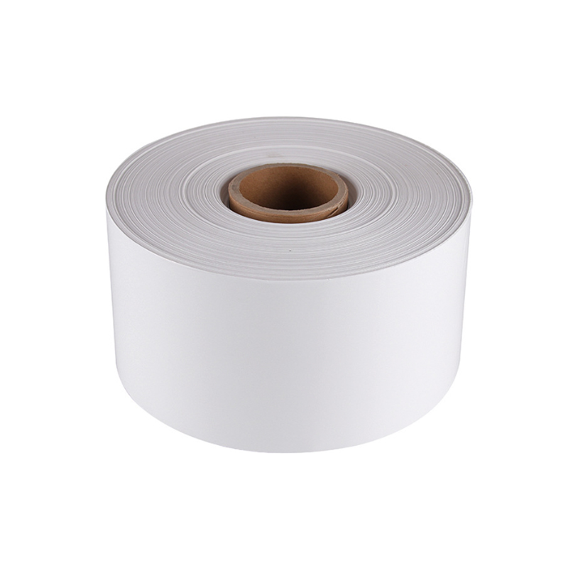 Vinyle blanc mat 75um Yupo PP/adhésif solvant/doublure glassine blanche 60g