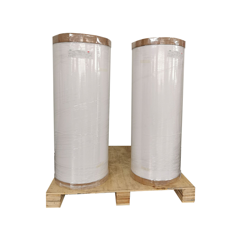 Vinyle blanc mat 75um Yupo PP/adhésif solvant/doublure glassine blanche 60g