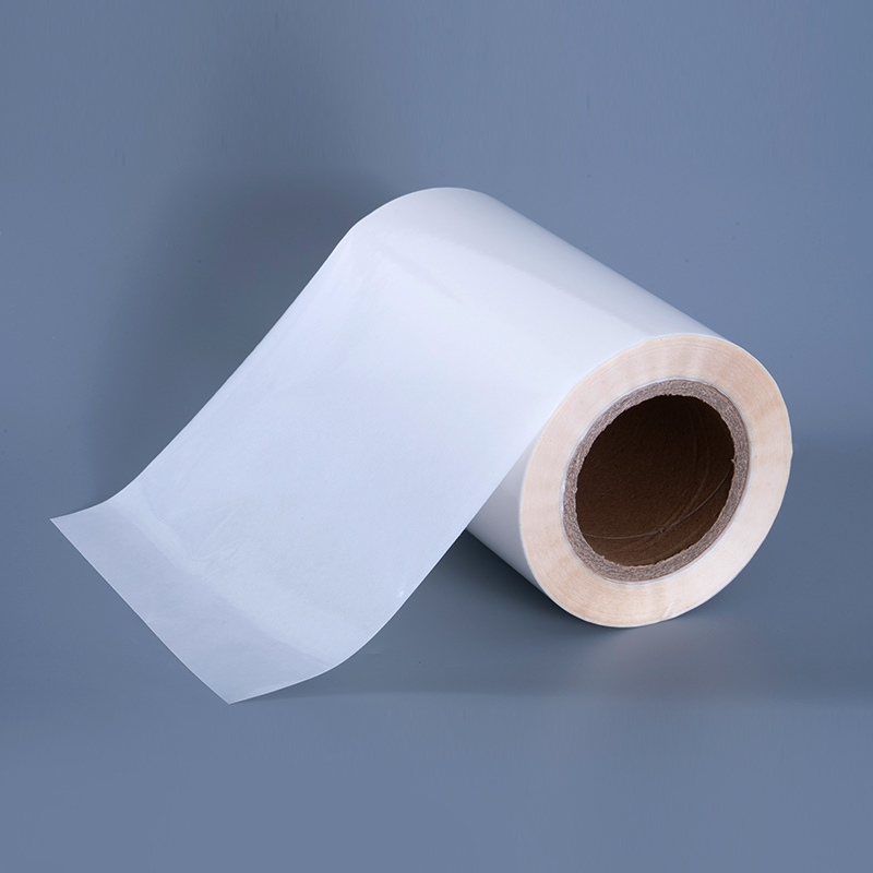 Rouleau géant d'étiquette d'impression d'autocollant de vinyle de film de polyester auto-adhésif transparent 50mic