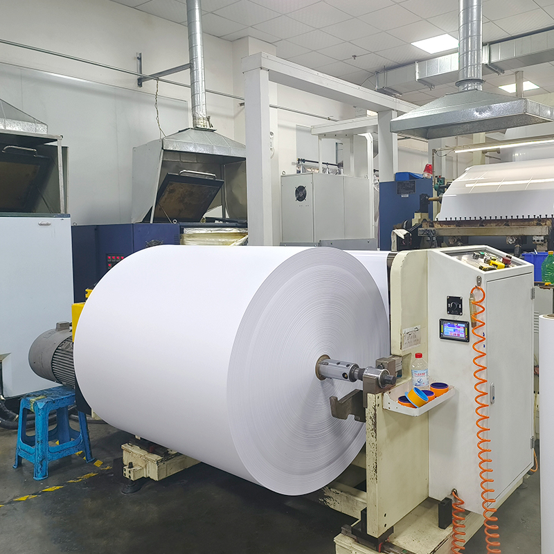 Papier couché mat pour papier autocollant d'impression à jet d'encre