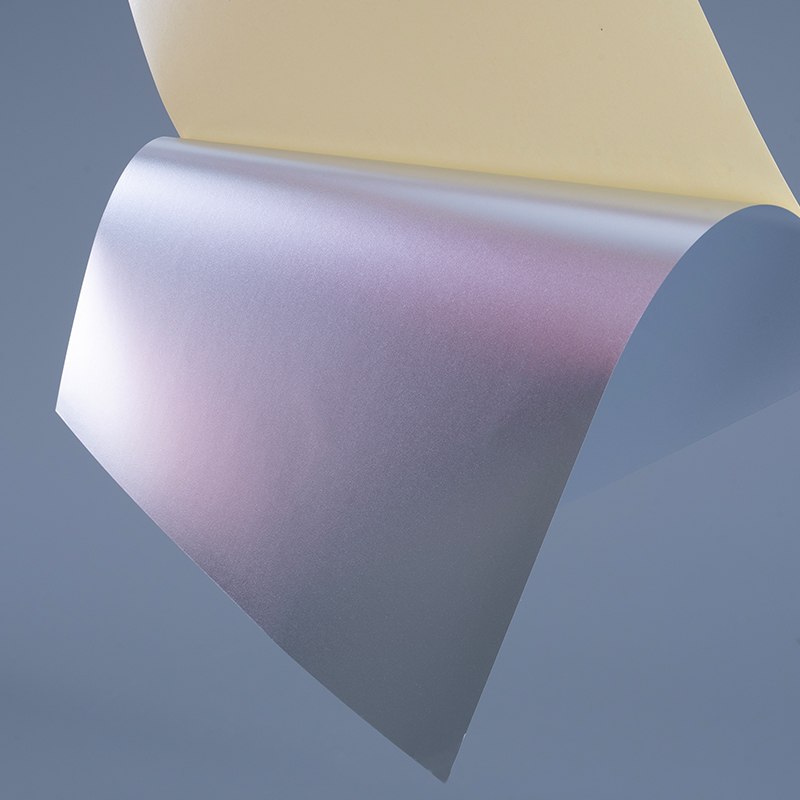 Film PET argent mat auto-adhésif à jet d'encre