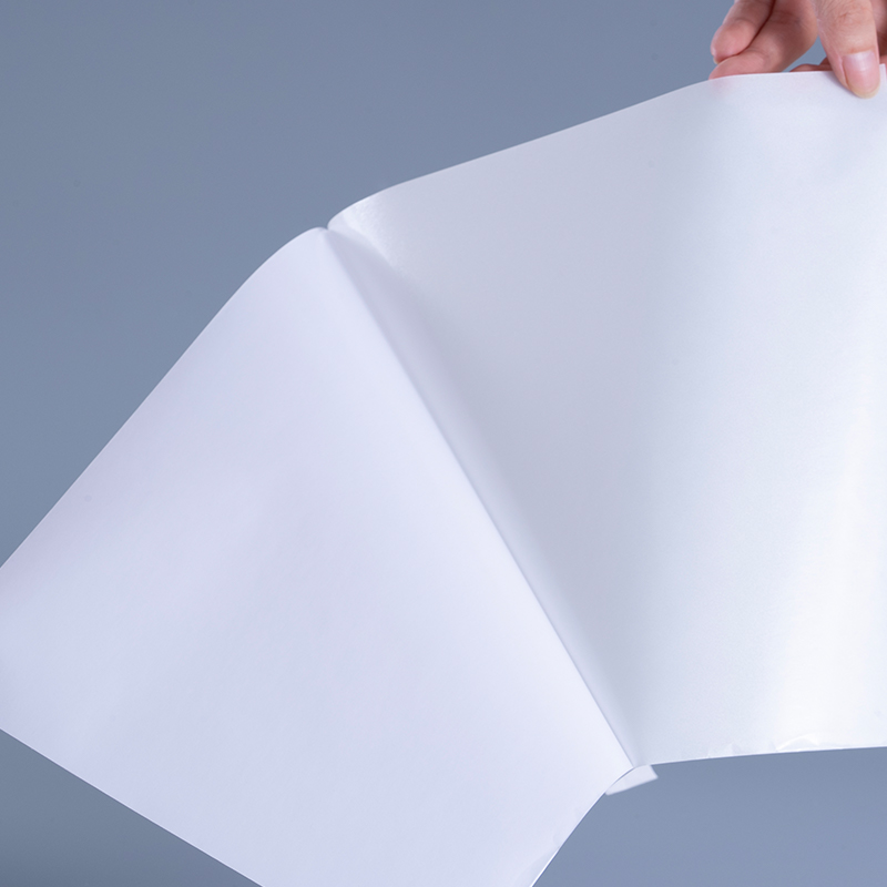 Papier photo jet d'encre blanc brillant imprimable auto-adhésif