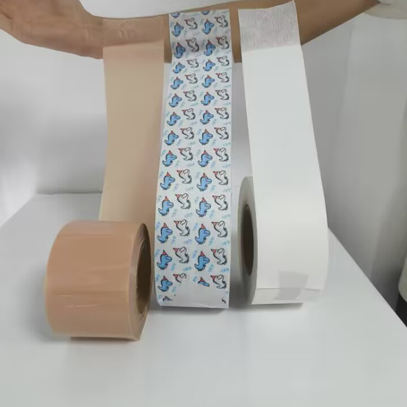 Rouleau géant de ruban de tissu élastique