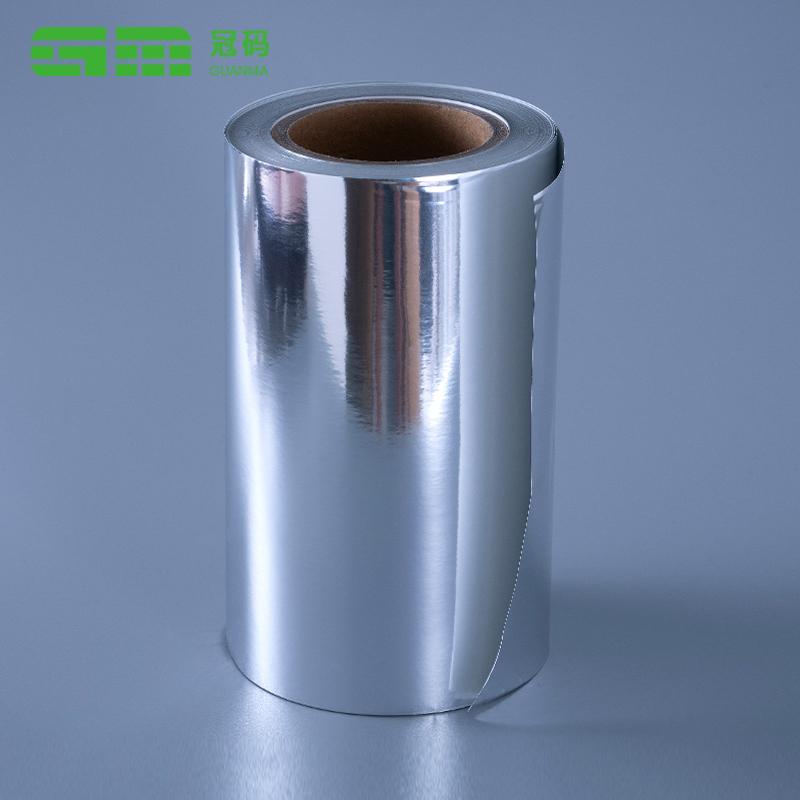 Rouleau géant de papier auto-adhésif PP argent brillant 50mic avec colle pour pneus