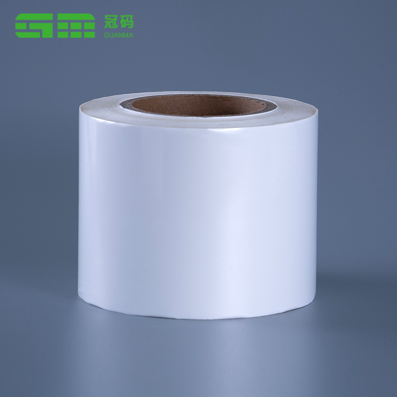 Papier autocollant en vinyle PP auto-adhésif blanc perle 60mic pour imprimante à jet d'encre