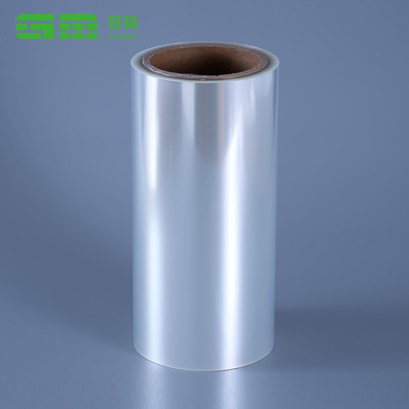 Matériau d'étiquette en polypropylène transparent 50mic, film auto-adhésif PP avec adhésif amovible