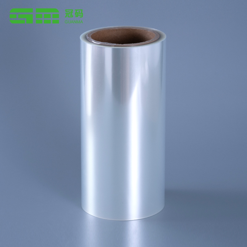 Rouleau géant PP auto-adhésif transparent 50 microns avec doublure transparente pour animaux de compagnie